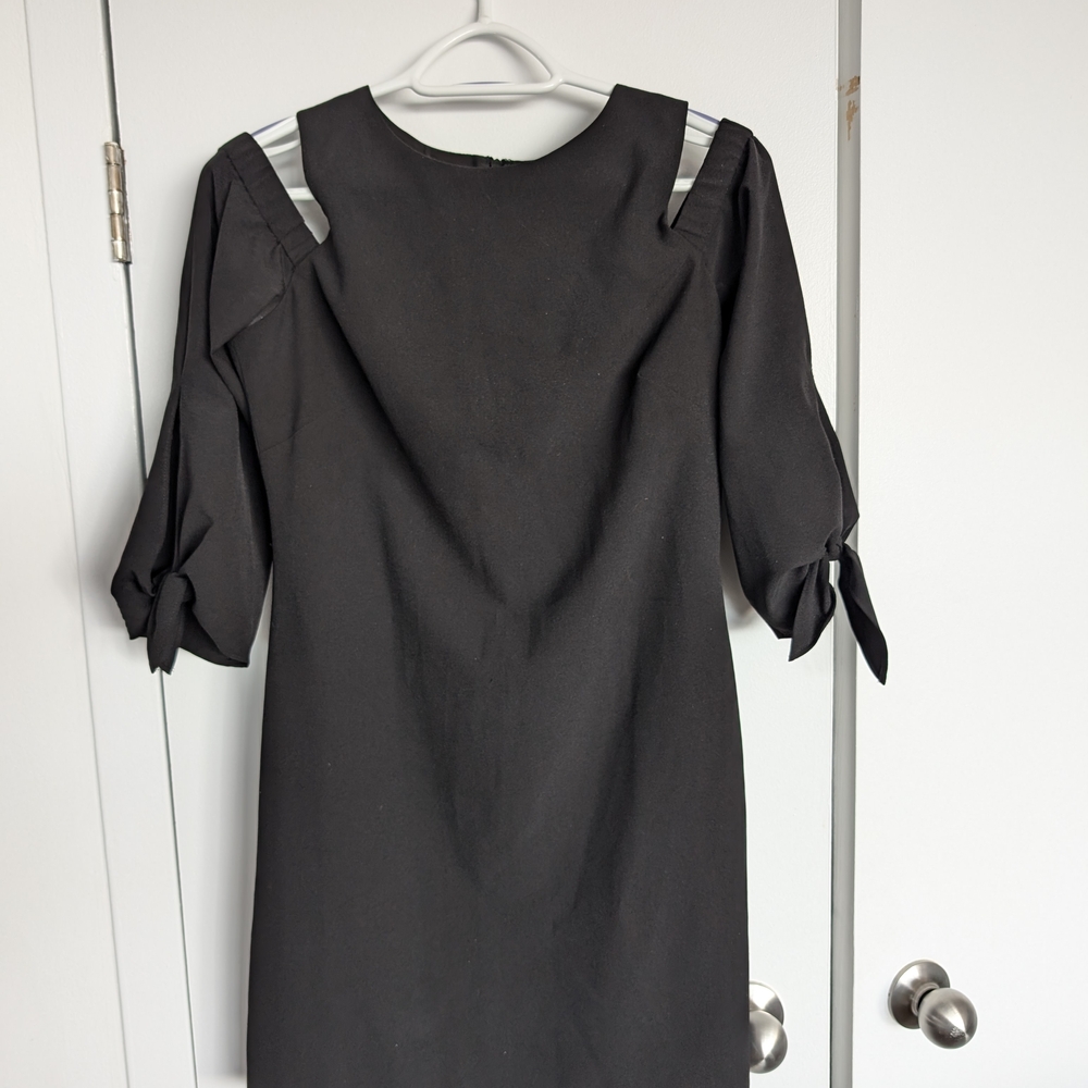 Eliza J Cold Shoulder Dress